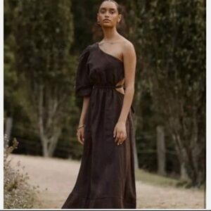 chinese dress ladies Carolina Herrera Floral Sash Tie Sleeveless Midi Dress main image 0